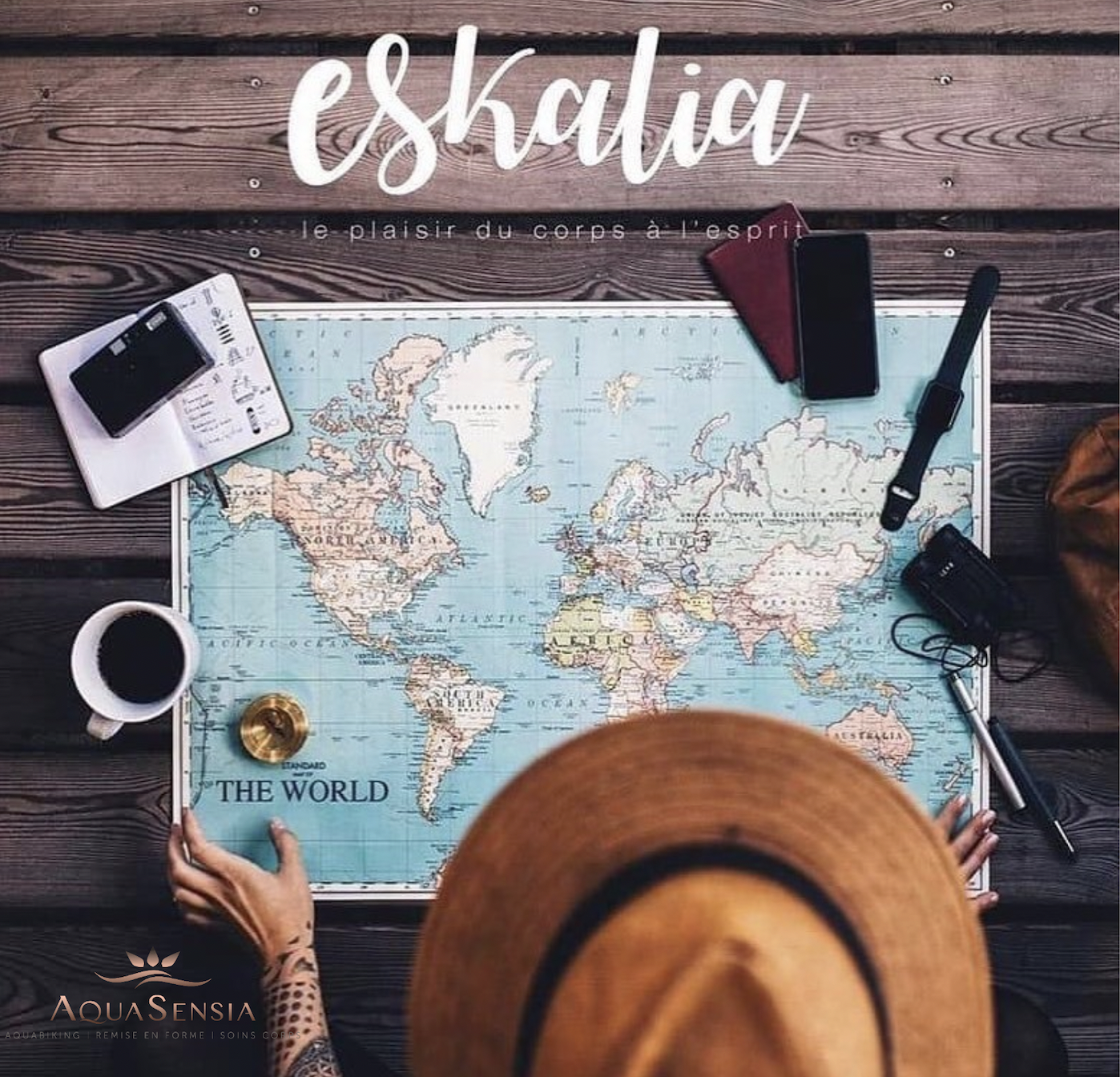 Tour du Monde 4 Escales – Corps & visage 4×75 min